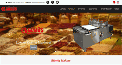 Desktop Screenshot of gumusmak.com.tr